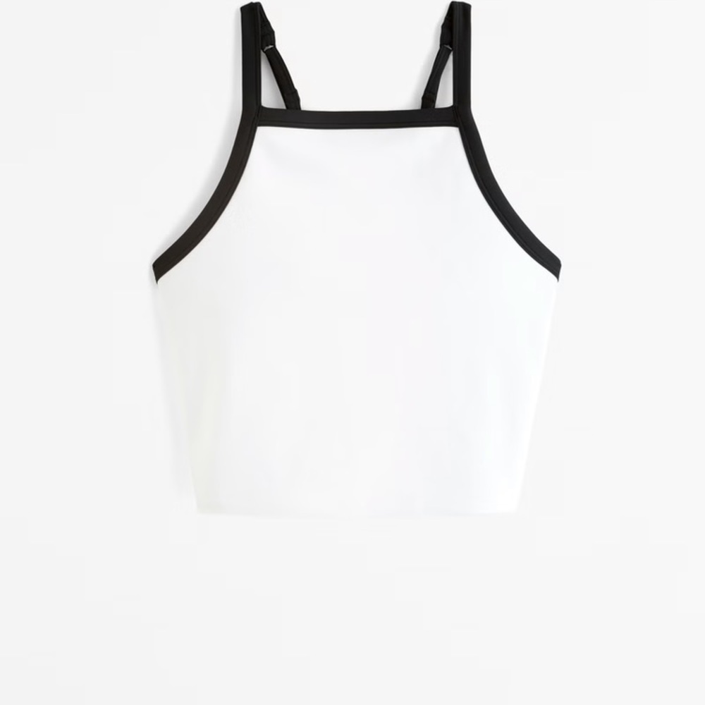 ABERCROMBIE - YPB sculptLUX Apron Tank - NWT